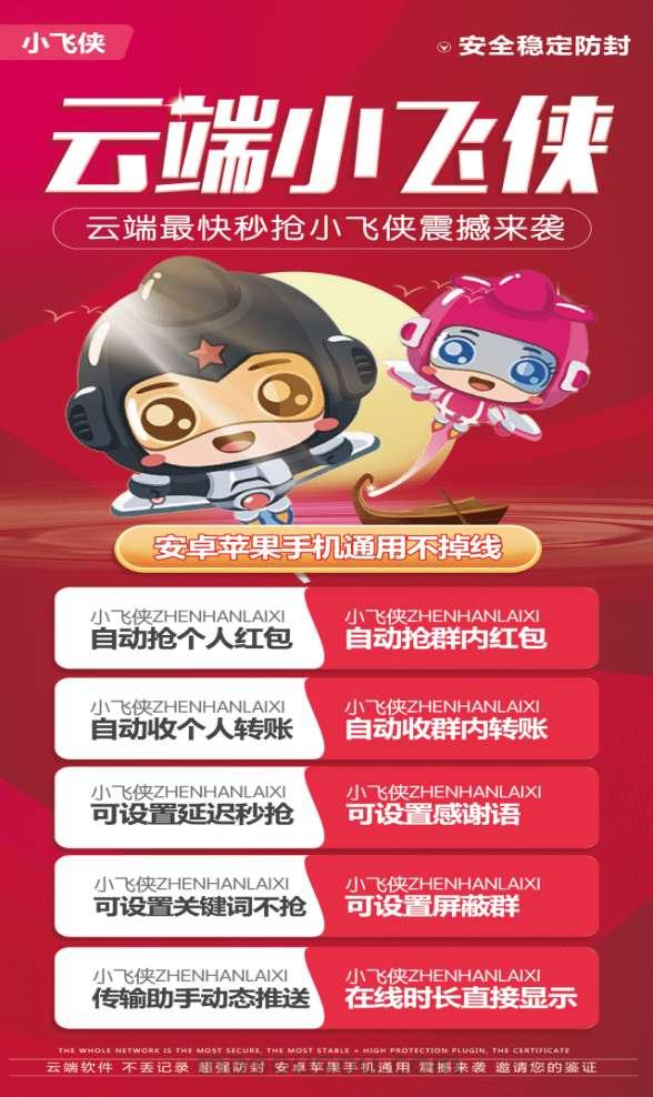 云端抢红包小飞侠-云端秒抢正版激活码授权教程-码上淘